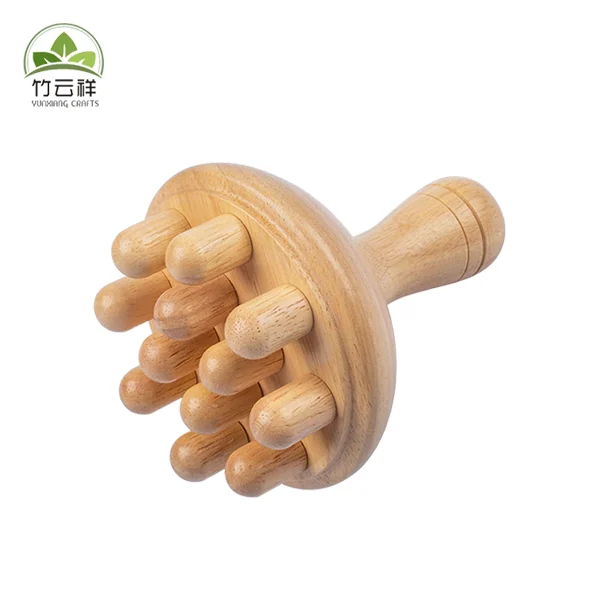 Mushroom Wood Therapy Tool